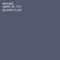 #525A6B - Scarpa Flow Color Image